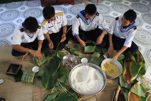 Xuân về trên đảo Đá Lớn ảnh 6