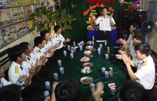 Xuân về trên đảo Đá Lớn ảnh 5