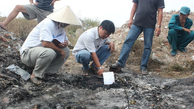 Phát hiện xác người cháy đen giữa trung tâm thành phố mới ảnh 1