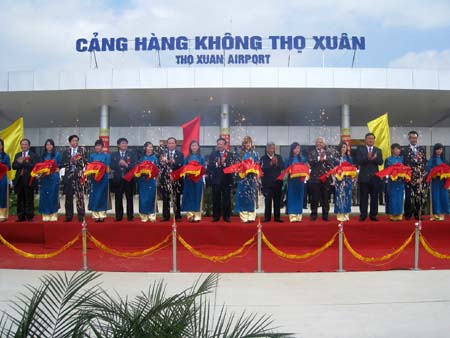 Khai trương sân bay Thọ Xuân - Thanh Hóa ảnh 1