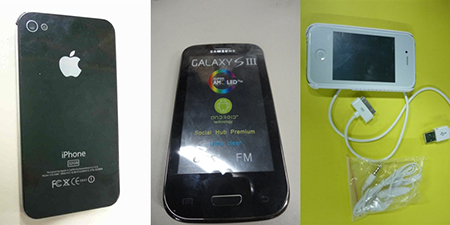 Argentina thu giữ smart phone giả từ Hồng Công ảnh 1