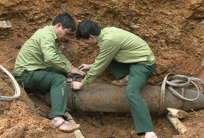 Huỷ nổ an toàn quả bom lớn sót lại sau chiến tranh ảnh 1