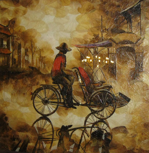 Vũ điệu tranh lá"