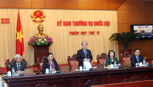 Ủy ban Thường vụ Quốc hội khai mạc Phiên họp thứ 17 ảnh 1
