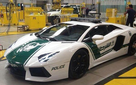 Cảnh sát Dubai ‘cưỡi’ Lamborghini săn tội phạm ảnh 1