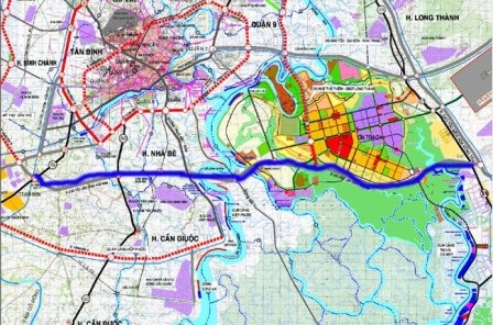 Thu hồi 2 triệu m2 đất cho cao tốc Bến Lức – Long Thành