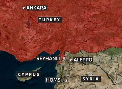 Tan hoang vụ đánh bom biên giới Thổ Nhĩ Kỳ-Syria ảnh 1