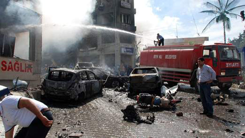 Tan hoang vụ đánh bom biên giới Thổ Nhĩ Kỳ-Syria ảnh 8