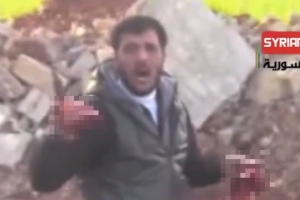Lính nổi dậy Syria ăn tim còn có hành động man rợ khác? ảnh 1