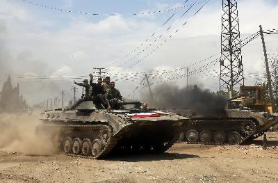 Quân chính phủ Syria kiểm soát Qusayr ảnh 1