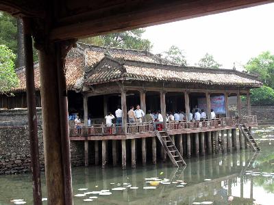Trùng tu các di tích thuộc lăng Tự Đức ảnh 1