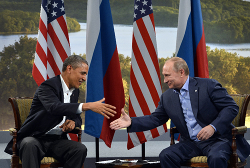 Putin - Obama bất đồng 'ra mặt' bên lề G8 ảnh 1