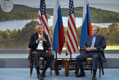 Putin - Obama bất đồng 'ra mặt' bên lề G8 ảnh 2