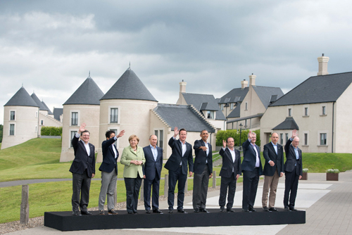 Lãnh đạo G8 bận rộn ở Lough Erne ảnh 1