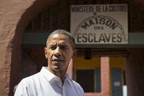 Gia đình Obama thăm chứng tích buôn bán nô lệ ảnh 8