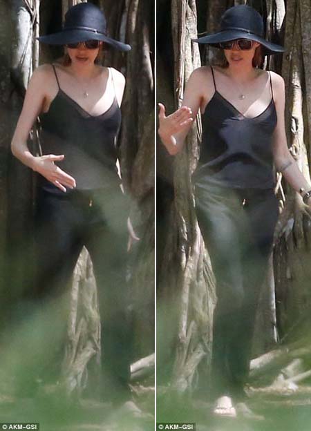 Angelina Jolie vẫn tự tin ‘khoe’ ngực ảnh 6
