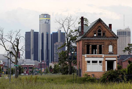 'Thành phố xe hơi' Detroit xin phá sản ảnh 1