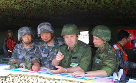 Nga, Trung Quốc tập trận 'Sứ mệnh Hòa bình 2013' ảnh 1