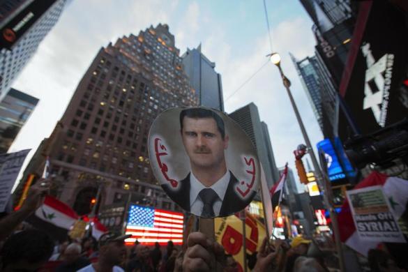 Khắp nơi phản chiến, ủng hộ Syria ảnh 7
