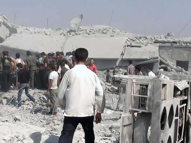 Canada cấp tiền xây đài phát thanh cho phiến quân Syria ảnh 1