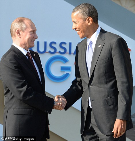 Putin tươi rói đón Obama dự thượng đỉnh G20 ảnh 1