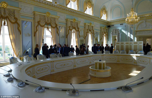 Putin tươi rói đón Obama dự thượng đỉnh G20 ảnh 7