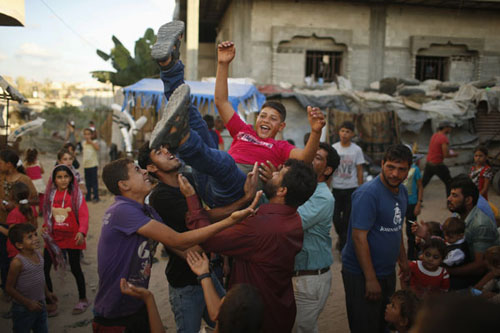 Một lễ tảo hôn ở Gaza