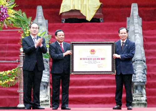 Lam Kinh là di tích quốc gia đặc biệt ảnh 1