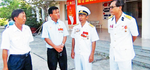 Chiến sĩ Tàu không số tri ân Đại tướng ảnh 1