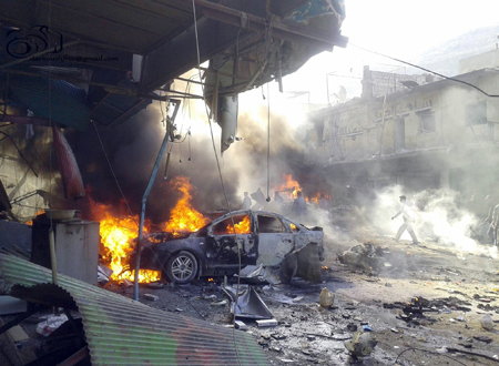 Đánh bom gây thương vong lớn tại Syria ảnh 1