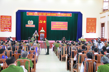 Trao đổi kinh nghiệm phong trào bảo vệ an ninh Tây Nguyên