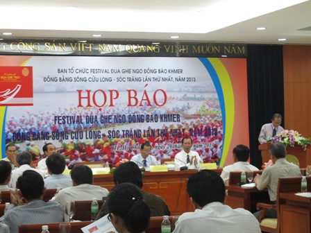 Lần đầu tiên tổ chức Festival Đua ghe Ngo ảnh 1