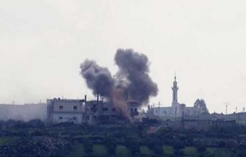6 máy bay Israel đã không kích Syria ảnh 1
