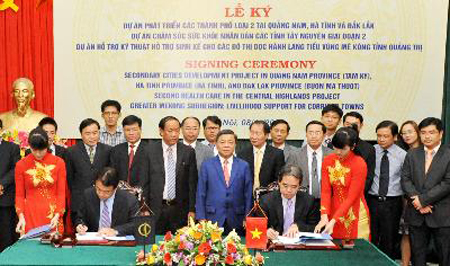 ADB ký hiệp định vay vốn với Việt Nam