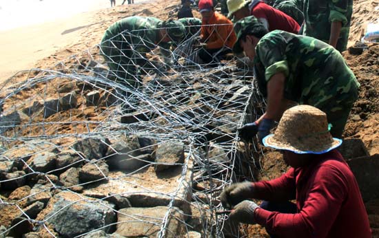 Hầm hập không khí phòng chống siêu bão ảnh 12