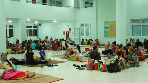 Ninh Bình cấm biển, dừng các tuyến đò sông ảnh 1