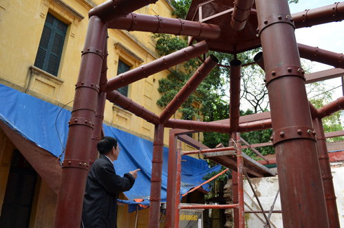 Xây dựng trái phép trong biệt thự cổ ảnh 1