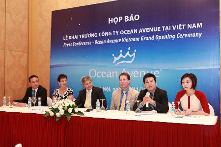 Lễ ra mắt công ty Ocean Avenue tại Việt Nam