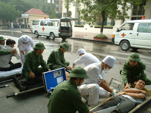 Hà Nội đáp ứng 99% số cuộc gọi cấp cứu ảnh 1