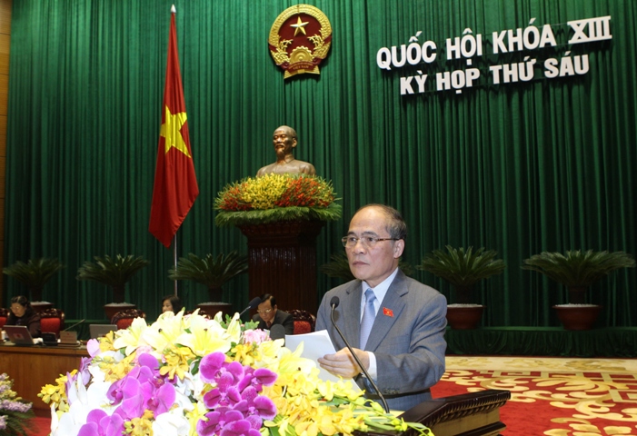 Phát biểu bế mạc Kỳ họp thứ 6 của Chủ tịch Quốc hội ảnh 1