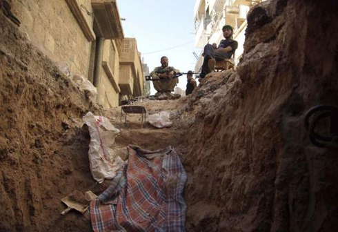 Cuộc chiến đường hầm ở Syria ảnh 3