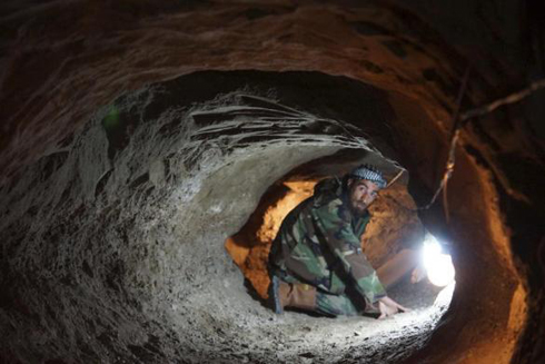 Cuộc chiến đường hầm ở Syria ảnh 5