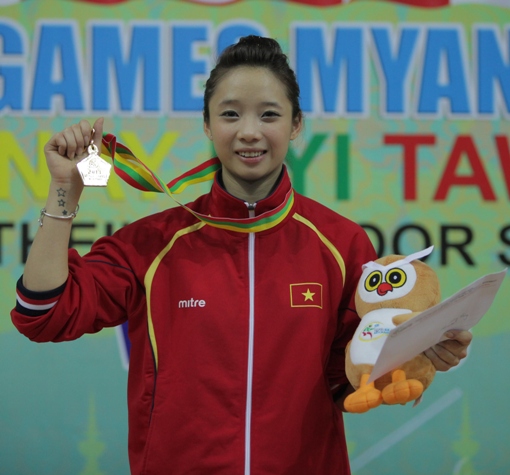 Wushu mang về HCV đầu tiên cho thể thao Việt Nam ảnh 1