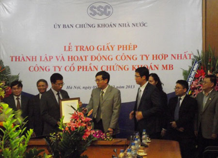 Sáp nhập hai công ty chứng khoán MB và VIT ảnh 1