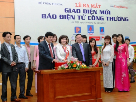 Báo Công Thương ra mắt giao diện điện tử mới ảnh 1
