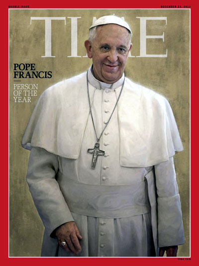 Giáo hoàng Francis là “Nhân vật của năm” ảnh 1