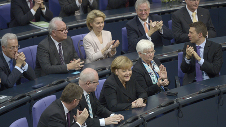 Bà Angela Merkel được bầu lại làm Thủ tướng Đức