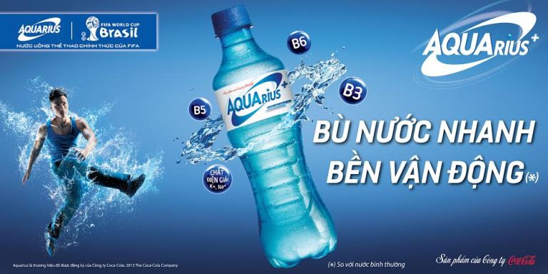 Nước uống thể thao Aquarius có mặt tại Việt Nam ảnh 1