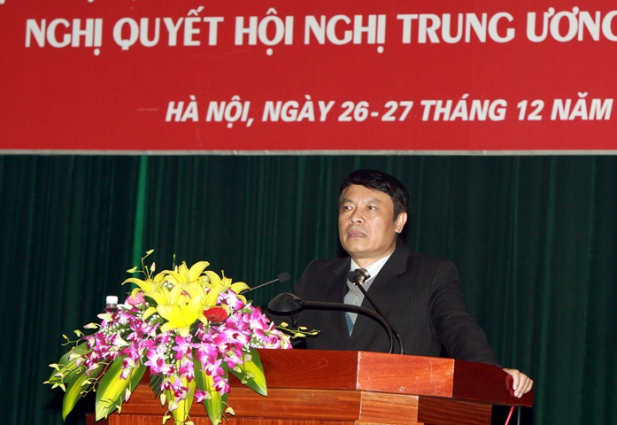 Ngành lao động, xã hội quán triệt Nghị quyết TW 8, khóa XI ảnh 1