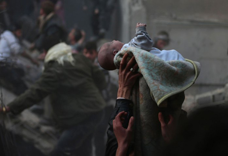 Những nạn nhân bé nhỏ trong nội chiến Syria ảnh 5